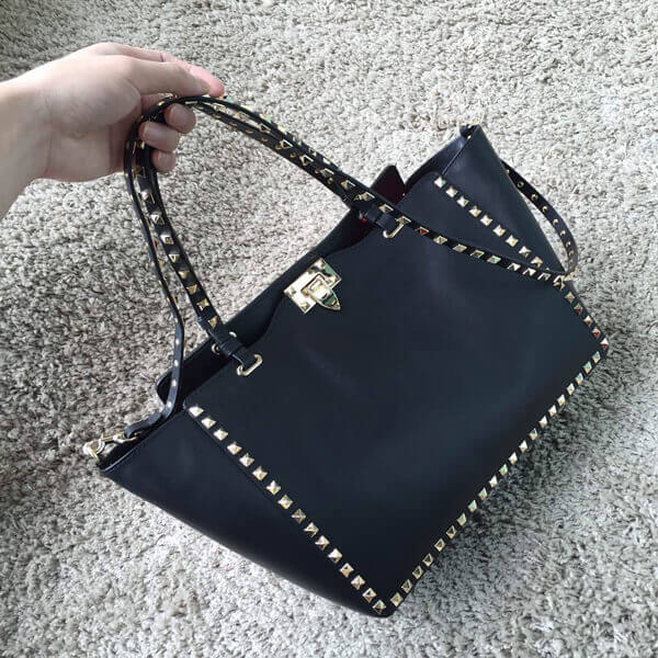 ヴァレンティノ トート バッグ コピー フリップロック クロージャー V230 IW9B1399NWB Valentino